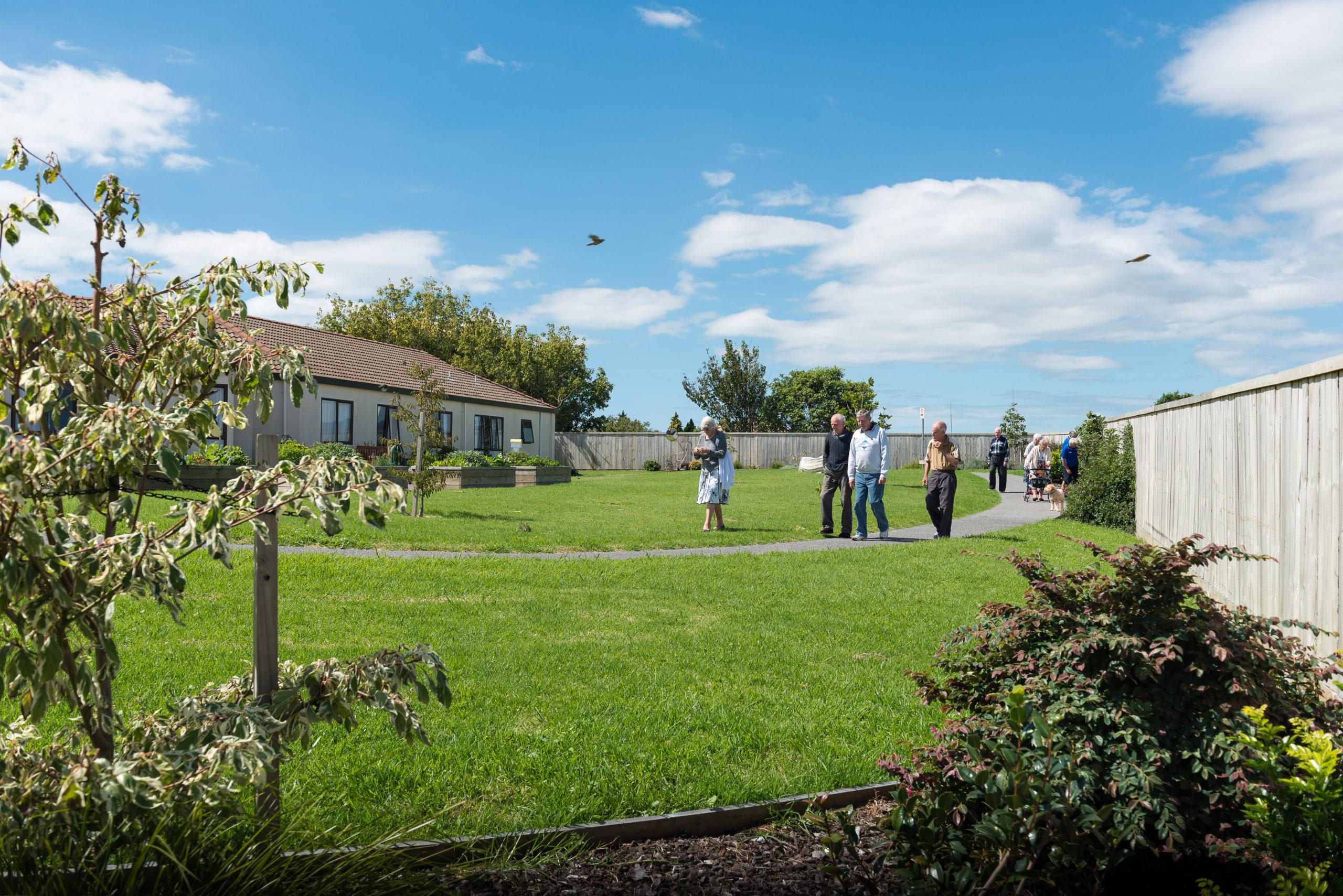 Elmswood dementia care garden