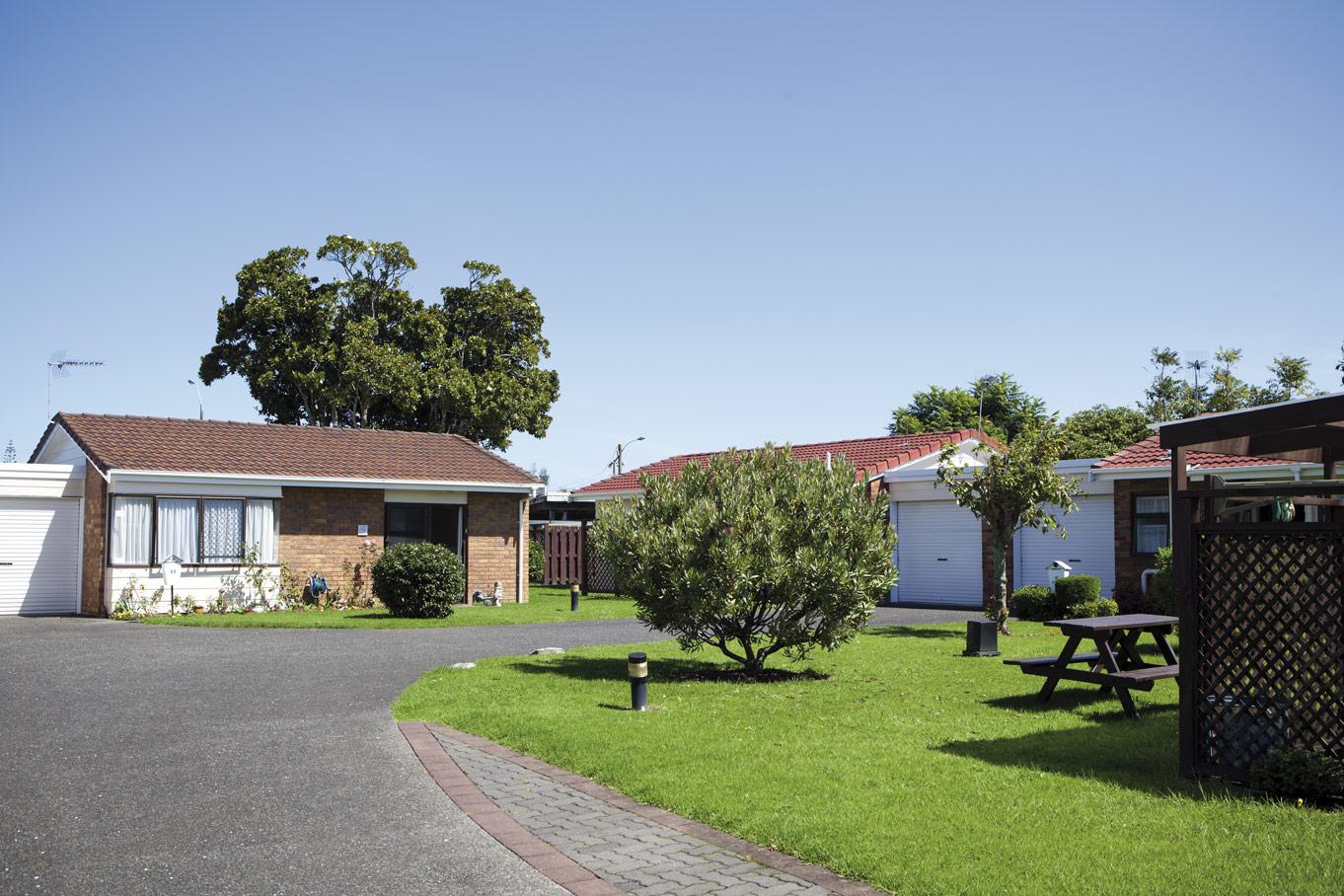 St Johns outside gardens and picnic table
