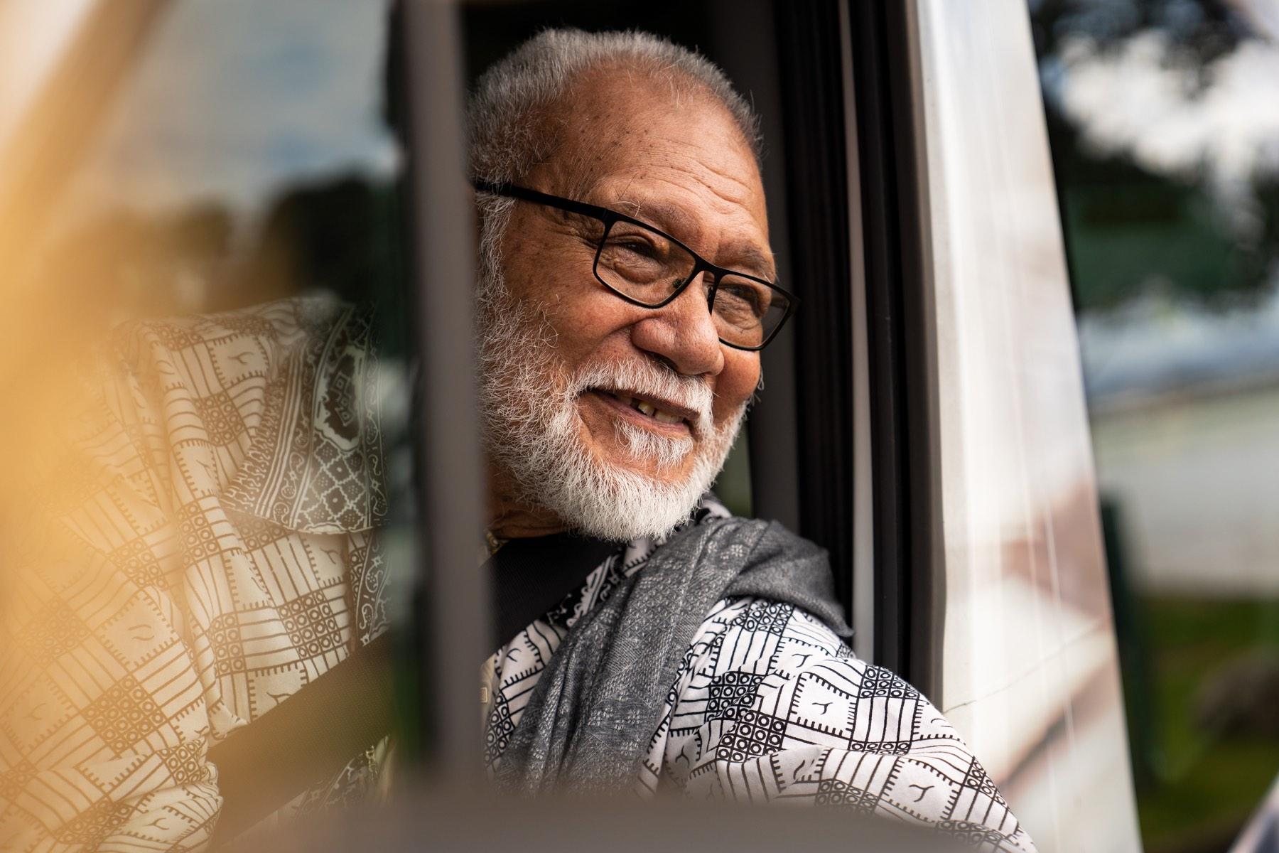 Oceania resident out for a van trip