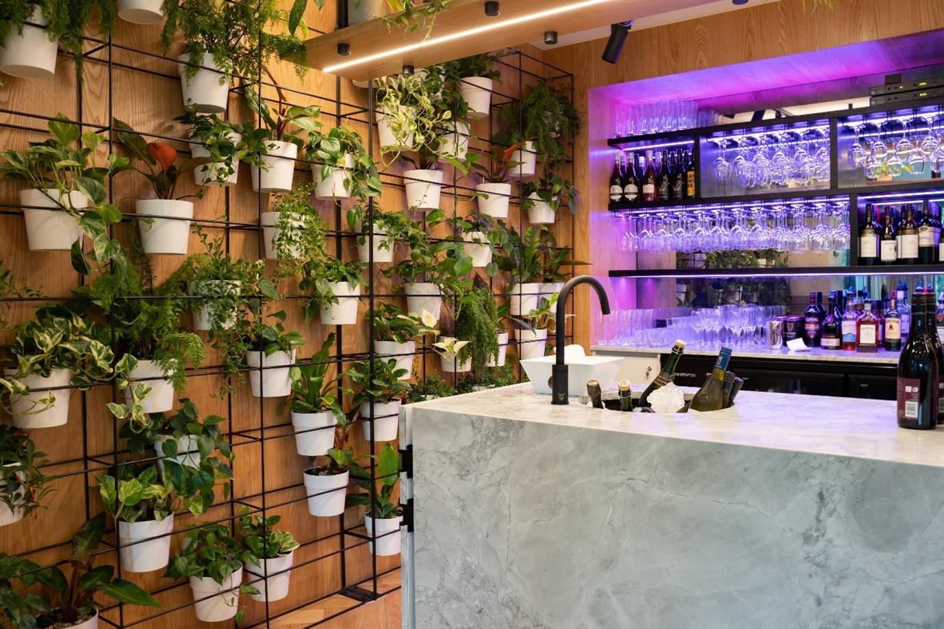 Bar in retirement village