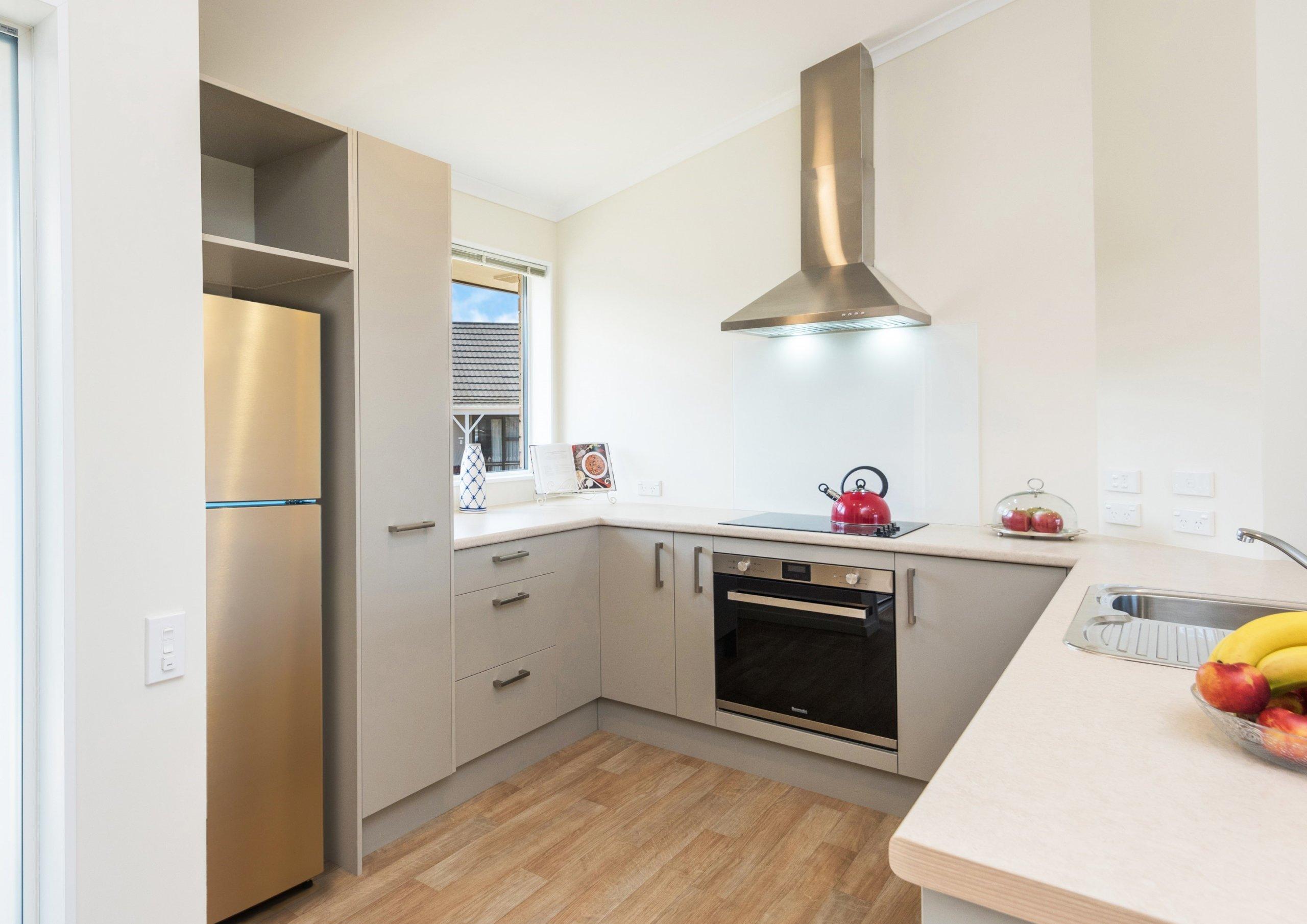 Stoke retirement village villa kitchen