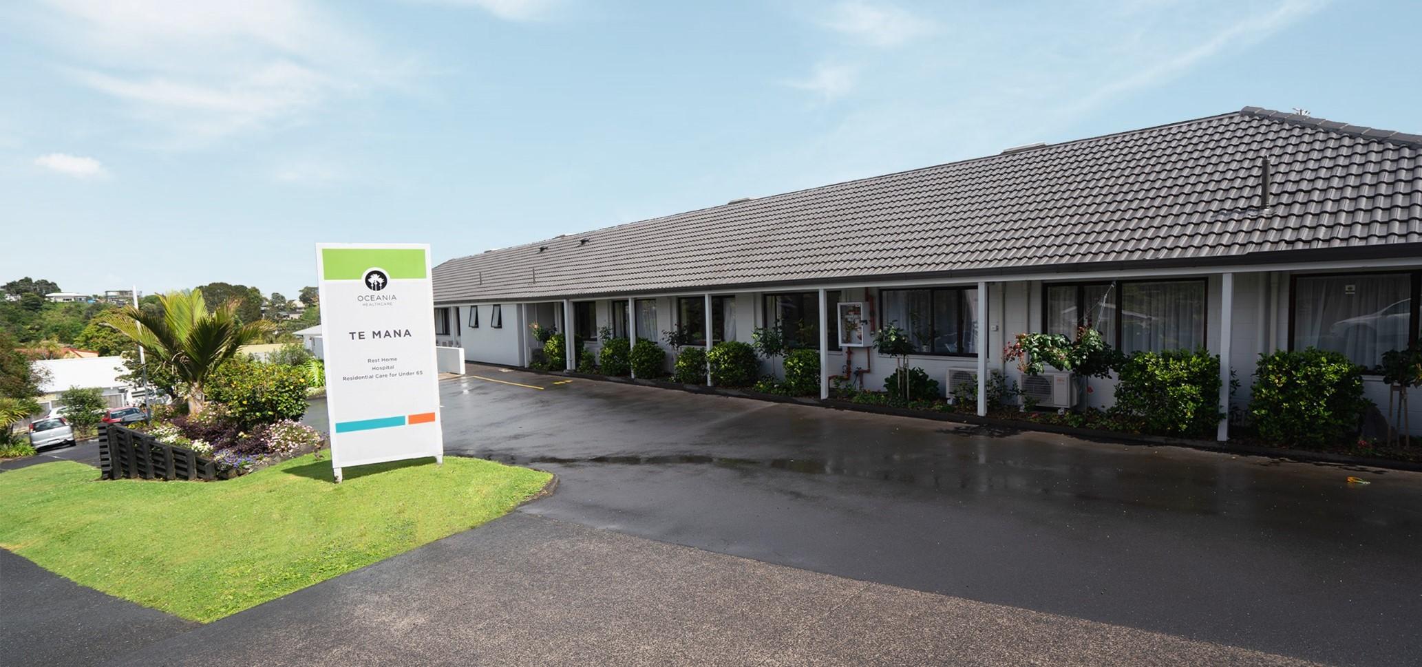 Te Mana entrance and exterior