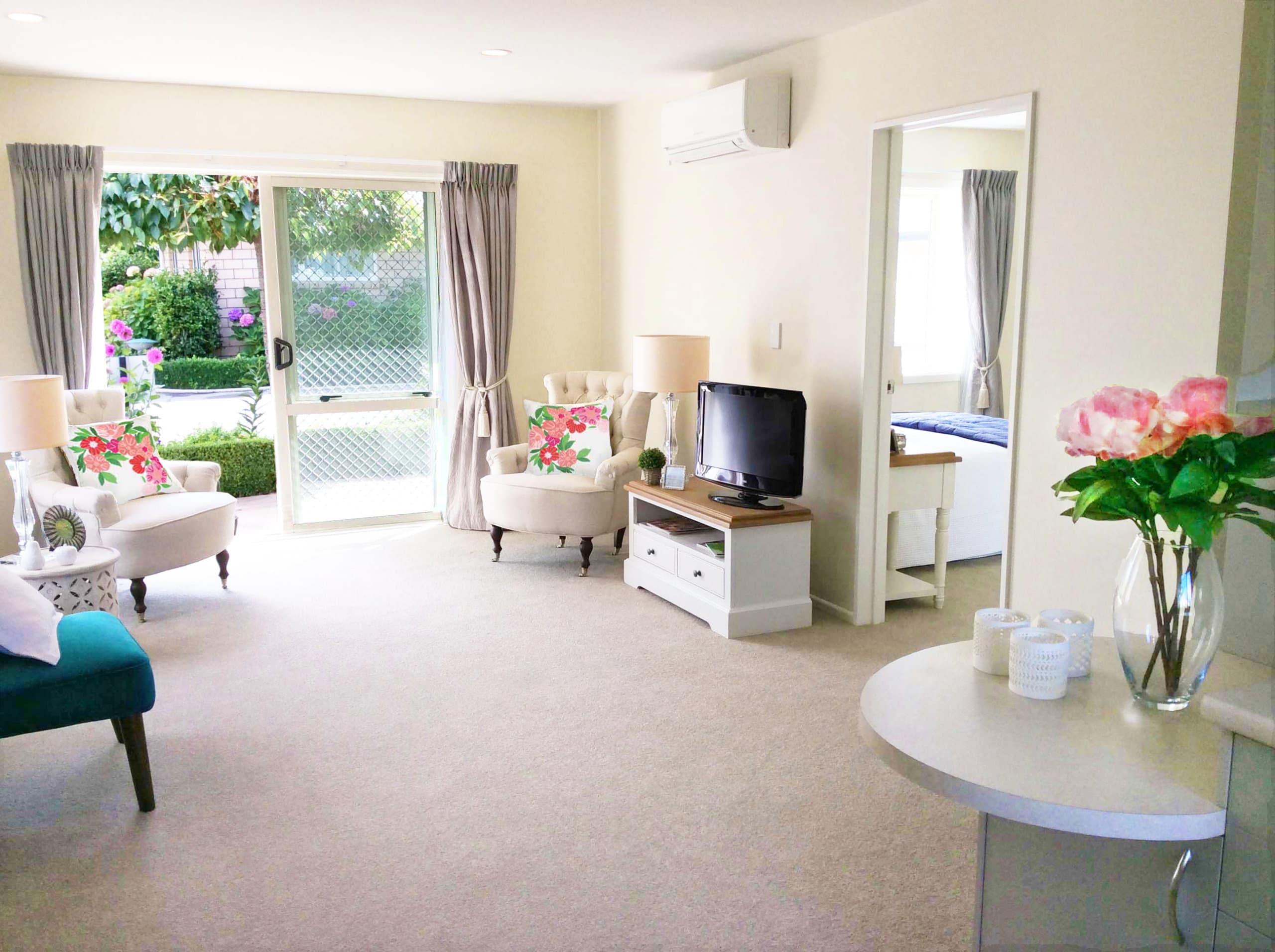 Palm Grove Retirement Village Villa Living Room