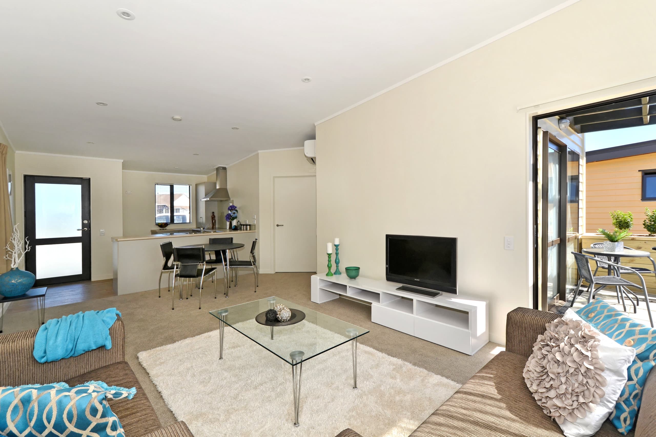 Nikau villa Woodlands retirement village lounge